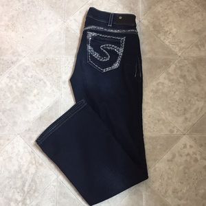 Silver jeans